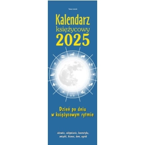 Kalendarz księżycowy 2025 (ścienny)